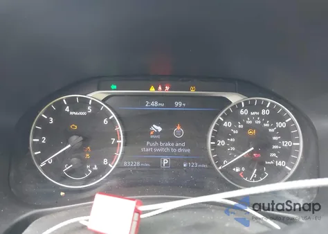 2021 Nissan Altima Sr Fwd из США, поврежденный, VIN 1N4BL4CV4MN353094